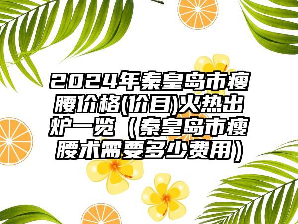 2024年秦皇岛市瘦腰价格(价目)火热出炉一览（秦皇岛市瘦腰术需要多少费用）